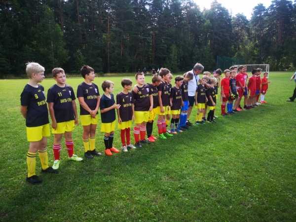 Турнир по футболу среди детей, посвященный Дню физкультурника