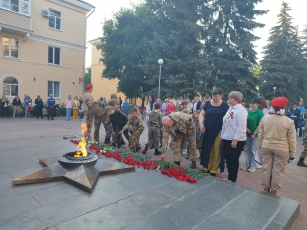 Прошла акция &quot;Свеча памяти&quot;