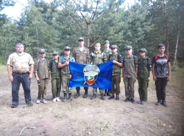 Юнармейцы АНО ВПЦ Воин местного отделения ВВПОД &quot;Юнармия&quot; г.о. Воскресенск приняли участие в однодневном полевом выходе в рамках акции &quot;Юнармейское лето&quot;