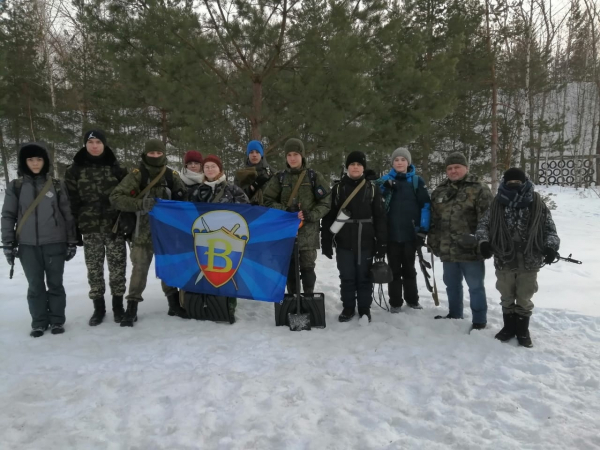 Юнармейцы местного ВВПОД &quot;Юнармия&quot; г.о. Воскресенск приняли участие в военно-патриотическом полевом выходе