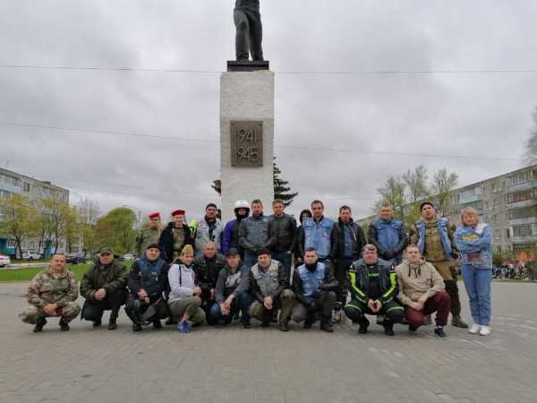 В г.о. Воскресенск прошёл авто-мото пробег «Салют Победы!».