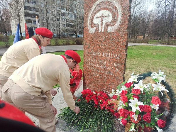 Почтили память погибших на Чернобыльской АЭС