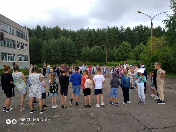 Последний день работы летнего лагеря &quot;Алые паруса&quot;