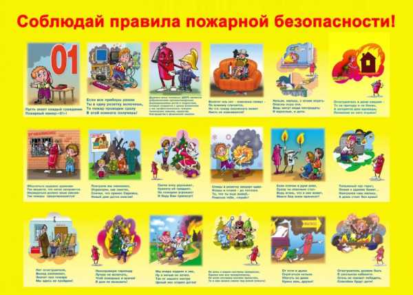 Правила пожарной безопасности для детей